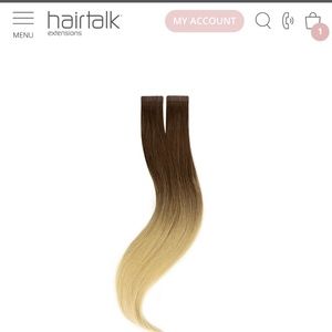 Hairtalk Tape-In Original Extensions 17" NEW